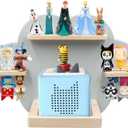 Pikler Triangle Set with Cushion, Montessori Climbing Set, Indoor Climb Toys, Indoor Playground Jungle Gyms, 9 Combinations Climbing Toy Set for Toddler, Baby, Kids 1-4