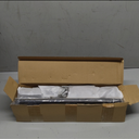 Curtain Rods for Windows 16 to 76 Inches, Curtain Rod Max Adjustable Length of 88 IN, 1" Diameter Drapery Rods Round Finials, Black, Pack of 2