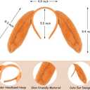 3 PCS Dog Ears and Tail with Goggles Set-Halloween Christmas Festival Theme Party Cosplay Puppy Costume Accessory for Kids and Adults