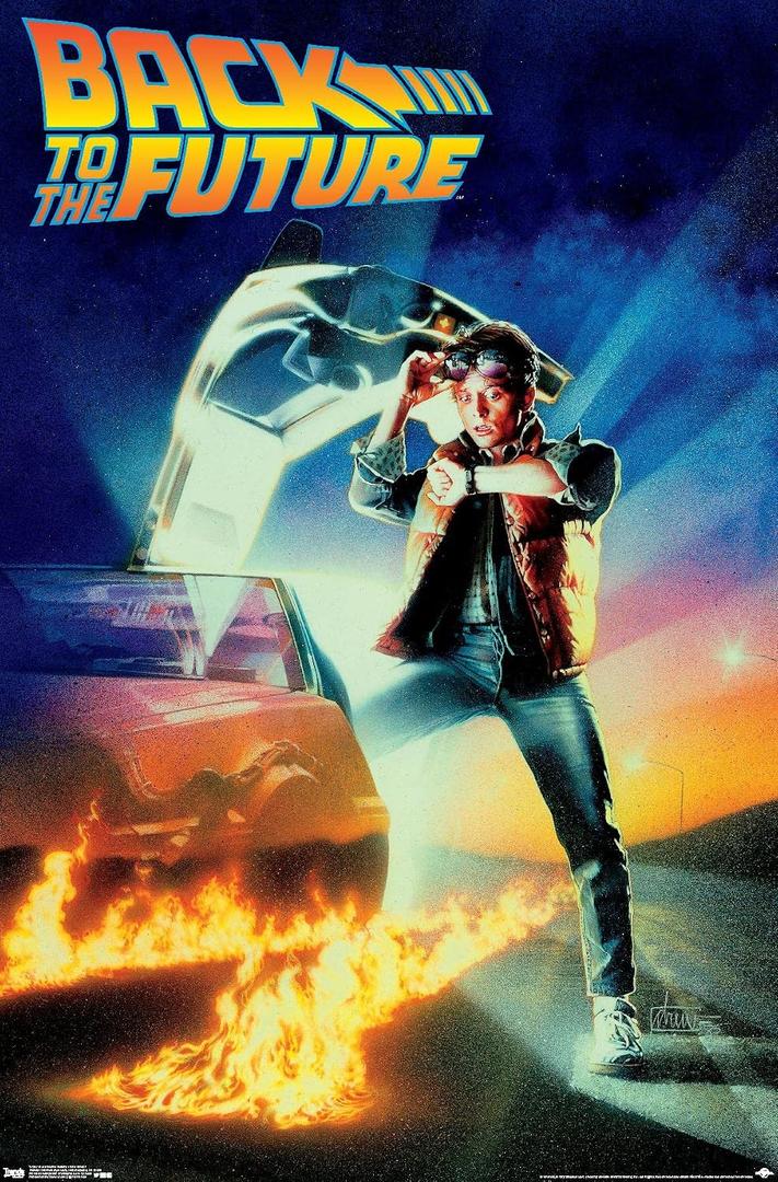 Trends International Back to the Future - One Sheet Wall Poster, 22.375" x 34", Premium Unframed Version