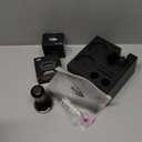 IKAPE 53MM Black Espresso Tool Set 8 IN 1, Coffee Tamper, Distributor, Magnetic Funnel, Puck Screen, Tamper Station, Stirrer Distribution Tool, Cleaning Towel and Brush