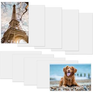 ToBeAce 10 Pcs Sublimation Metal Photo Blanks 16"x20", Large Aluminum Sublimation Metal Sign Blanks, 0.45mm Thick Aluminum Sheet Blank for DIY, Frame, Gifts, Wall Art, Home Decor