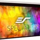 Elite Screens Spectrum2, 120-inch 16:9, 12-inch Drop, Electric Motorized Drop Down Projection Projector Screen, SPM120H-E12 (MaxWhite FG / White Housing)
