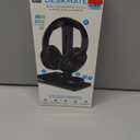 iLIVE 5-in-1 Headphone Stand and Wireless Charger Black