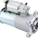 Ford Starter Replacement New for 00-05 Excursion, 99-13 Expedition F-150 F-250 F-350 F-450 F-550 Super-Duty Lincoln Navigator, 05-10 Mustang, 99-13 V8 V10 4.6 5.0 5.4 6.2 6.8L, 4L34-11000-AA 6646N