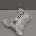 Pangda Concave Wall Door Bumper Stop Silver Stainless Steel Wall Door Bumper with 1-1/8 Inch Gray Round Rubber Protector Stops(Silver,10 Pieces)