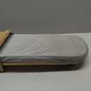 Meditation Bench, Bamboo Meditation Stool, Folding Kneeling Meditation Bench, Seiza Prayer Bench, Prayer Bench with Meditation Cushion, Kneeling Stool (Grey & Big)