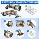 Catalytic Converter for 2011-2020 Grand Caravan 3.6L, 2011-2016 Town & Country 3.6L, 2011-2019 Journey 3.6L FWD, 2011-2014 200/Avenger/Routan 3.6L, 2012-2015 C/V 3.6L, EPA Compliant