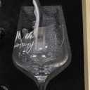 AW BRIDAL 50th Anniversary Wedding Gifts 50th Golden Couples Gifts 50th Wedding Gift for Parents, Husband, Wife - 50th Anniversary Glasses with Wood Keepsake Box