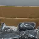 Towing Mirrors for Ford F-250 F-350 F-450 F-550 Super Duty 2008-2016 Power Heated with Smoke Turn Signal Manual Folding Telescoping (1 Pair)