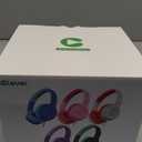 iClever Kids Headphones for School K-12, 85dBA Safe Volume, Tangle Free, 3.5mm Jack, HD Stereo, Swivel Foldable Kids Headphones with Cord for Classroom/Student/Tablets/Laptop, Bulk 5Pack (Colorful)