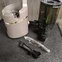 AMZCHEF Juicer Machines, 5.3" Extra Self-Feeding Cold Press Juicer for Whole Vegetable & Fruit, Juice Extractor Machine with Large Auger & Triple Strainers, Easy to Clean, High Juice Yield, Grey