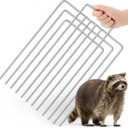 Qualirey Trap Divider Stainless Steel Small Animal Trap Fork Divider for 12" Wide and Smaller Live Feral Cat Cages