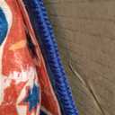 Rugflix 8x10 Area Rug for Living Room, Machine Washable Area Rugs with Non-Slip Backing, Large Soft Boho Vintage Rug for Bedroom, Dining Room, Low Pile Carpet, Kids Pet Friendly, Red