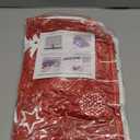 KMCCUMBER 4 Pcs Christmas Bathroom Sets with Christmas Shower Curtain Non Slip Rug Toilet Lid Cover and Bath Mat, Winter Shower Curtain Set for Kitchen Toilet Bathroom Decor(Red)