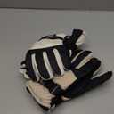 SATINIOR 2 Pairs Kids Waterproof Winter Snow Gloves Ski Gloves for Boy Girl Outdoor Warm Thickening Snowboar (6-10 Years, Beige, Khaki)