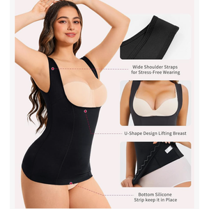 Gotoly Women's Waist Cincher Tummy Control Shapewear Compression Vest Invisible Body Shaper L Gotoly Women's Waist Cincher Tummy Control Shapewear Compression Vest Invisible Body Shaper L