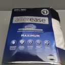 AllerEase Waterproof Mattress Protector, Maximum Allergy Mattress Protector, Queen Mattress Cover