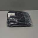 GORILLA GRIP Insulated Lunch Box Bag for Women Men, Large Leakproof Reusable Soft Cooler Bags, Multiple Compartments, Mesh Pockets, Adjustable Strap, Food Tote Keeps Drinks Cold, 8L, 10x9, Black