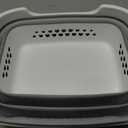Laundry 360 Collapsible Laundry Basket 40L | Portable | Space Saver Storage | Hold 2 Loads | Store Under the Bed or Closet | Good for Kids | Dorm | Bedroom | Large | White/Grey