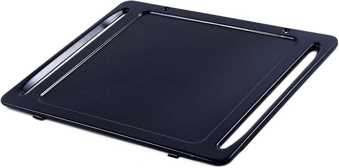 DG61-00570A Range Oven Bottom Liner Stove Replacement Parts for Samsung Oven Liners Bottom Plate Floor NX58R5601SS/AA NX58M6630SS/AA Gas Convection Samsung Stove Cavity-Floor Coating Pan 1 Pcs