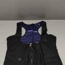 Sauna Sweat Vest for Women, Heat Trapping Tank Top Waist Trainer Body Shaper for Gym Workout Fitness with Zipper (2XL/3XL, Blue)