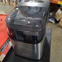 GoveeLife Smart Ice Maker Countertop, Portable Ice Machine with Voice Control, 9 Ice Cubes in 6 Minutes 3 Sizes, 26lbs/24Hrs, Self Cleaning RGB Lights, Quiet Ice Maker with Scoop for Kitchen Silver