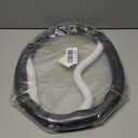 Leather Steering Wheel Cover 15.5-16inch Compatible with Toyota 4Runner Tacoma Tundra Highlander (Leather-Gray0)