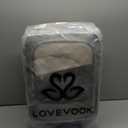 LOVEVOOK 4 Pcs Carry On Luggage 22x14x9 Airline Approved, 20 Inch Carry On Suitcases with Wheels, Softside Rolling Suitcase for Women Men, with TSA Lock Weekender Travel Luggage ((Scratch on the back))