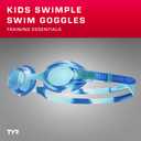 TYR Swimple Tie-Dye Kids' Swim Goggles (Pink)