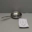 Tramontina Signature Tri-Ply Clad Stainless Steel 10-Inch Frying Pan, Induction-Ready Skillet, Dishwasher-Safe, NSF-Certified, Made in Brazil