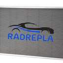 CU2334 Aluminum Radiator for 1999-2013 Chevy Silverado 1500 Tahoe GMC Sierra 1500 Yukon V8 1 Row Radiador Crossflow Radiators 2000 2001 2003 2004 2006 2007 2008 2009 2010 2011 2012