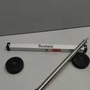 Toolwiz Magnetic Pick Up Sweeper 17-inch Heavy Duty Magnet Pickup Lawn Sweeper Roofing Tools, 8.8 Lbs Yard Magnet with Telescoping Holder and Wheels to Pick Up Nails Magnetic Sweeper for Construction