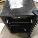 EUHOMY 100 Can Beverage Refrigerator cooler-Mini Fridge Glass Door for Beer Drinks Wines, Freestanding Beverage Fridge with Adjustable Shelves Blue LED for Home/Office/Dorm/Bar, 2.7 cu.ft