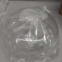11-inch Plastic Acrylic Cake Dome Cover, Suitable for Cake Stand Plates Transparent Cake Cover( Transparent Handle)