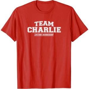 Team Charlie | Proud Family Surname, Last Name Gift T-Shirt. Size M Team Charlie | Proud Family Surname, Last Name Gift T-Shirt. Size M