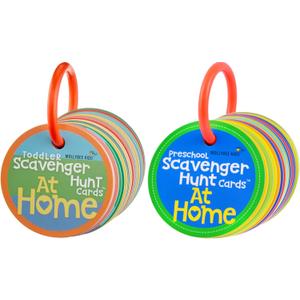 MOLLYBEE KIDS Scavenger Hunt at Home Cards, Ages 2+
