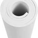 AMZQNART EVA Foam, Cosplay Foam Roll, Size 8mm Thick 3959in (16sqft) Suitable for Large Foam Cosplay Modeling, DIY Projects, Crafts, Ultra High Density 90 kg/m3. White
