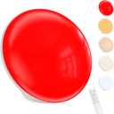 670nm Red Light Therapy Sleep Device & 10,000 Lux Sun Lamp  Dual Function Sleep Aid and Sunlight Lamp, Red Night Light Lamp to Support Deep Relaxation and Improve Sleeping for Adult & Kid Bedroom (5.9 inch)