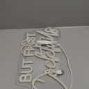 SYLHOME But First Cocktails Led Neon Light Sign Home Bar Shop Bedroom Man Cave Wall Sign Decor Wedding Birthday Party Light Up Sign Celebrate Backdrop USB 15.75"X7.9"