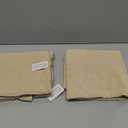 GAWAMAY Decorative Square Throw Pillow Covers 20x20 Inch set of 2, Super Soft Chenille Pillows Farmhouse Fall Pillowcase for Living Room Bedroom Sofa Couch Cushion Cover Beige 50x50cm (No Insert)