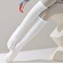 Grip Pilates Socks Slouch Socks with Grip for Yoga Slouchy Grippy Socks Women Scrunch Pilates Socks