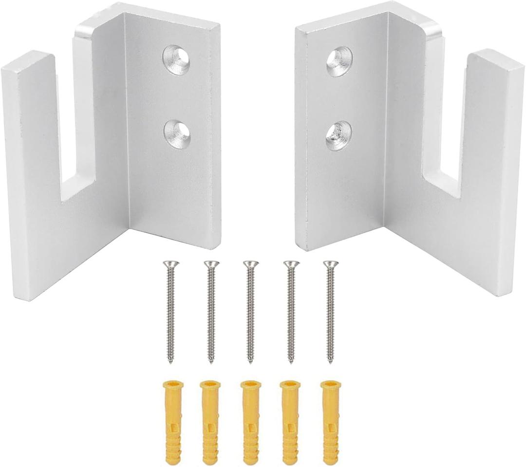 YYST Snowboard Wall Mount Snowboard Wall Rack Hanger - No Board - Fit Snowboard, Longboard (1)