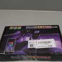 Interior Car LED Strip Lights, RGB USB Car Ambient Lighting with Fiber Optic, EL Wire Car Accessories (5 in 1)
