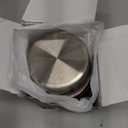 Earth&ME Stainless Steel Thermo For Hot Food 17OZ with Folding Spoon, Vacuum Insulated Food Container, Soup Thermo with Wide Mouth, Insulated Food Jar for Hot & Cold Food, Red