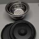 Belwares Mixing Bowls with Lids Set - Stainless Steel Nesting Bowls with Graters, Pour Spout & Non-Slip Base - Kitchen Mixing Bowls for Cooking, Baking, Salad Prep & Food Storage (Set of 3) (Black)