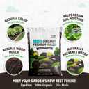 Back to the Roots 25.7qt (1 Cubic ft) Organic Premium Mulch