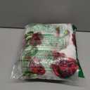 ZESICA Women's 2025 Summer Casual V Neck Flutter Sleeve Bohemian Ruffle Smocked A Line Swing Mini Dress, Small