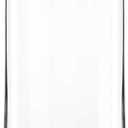 CYS EXCEL Cylinder Clear Glass Vase (H-16" D-6") | Multiple Size Choices Glass Flower Vase Centerpieces | Hurricane Floating Candle Holder Vase