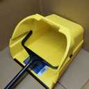 Quickie Debris Dustpan with Handle, Jumbo Debris Pan, Trash Collection for Industrial/Professional Cleaning